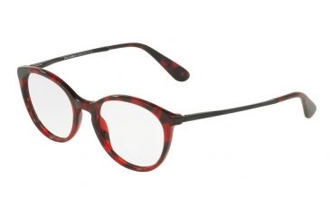 Image of Dolce&amp;Gabbana DG3242F Bifocal Prescription Eyeglasses 2889-50 - Cube Bordeaux Frame