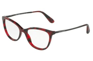 Image of Dolce&amp;Gabbana DG3258F Single Vision Prescription Eyeglasses, 54mm, Bordeaux, DG3258F-3091-54-SV
