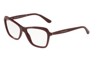 Image of Dolce&amp;Gabbana DG3263 Eyeglass Frames 3091-52 - Bordeaux Frame