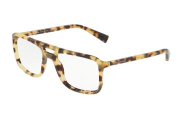 Image of Dolce&amp;Gabbana DG3267F Progressive Prescription Eyeglasses 512-54 - Cube Havana Frame