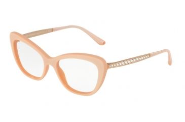 Image of Dolce&amp;Gabbana DG3275B Single Vision Prescription Eyeglasses 3099-52 - Pearl Pink Frame