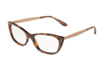 Image of Dolce&Gabbana DG3279F Single Vision Prescription Eyeglasses 3131-53 - Cube Bronze Frame