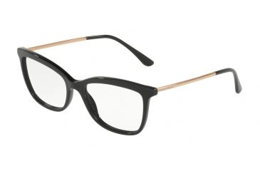 Image of Dolce&amp;Gabbana DG3286 Eyeglass Frames 501-52 - Black Frame
