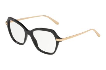 Image of Dolce&amp;Gabbana DG3311 Eyeglass Frames 501-51 - Black