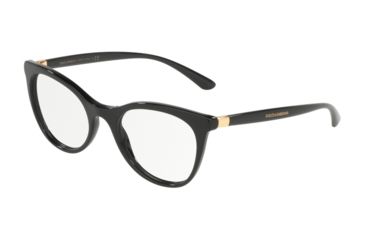 Image of Dolce&amp;Gabbana DG3312 Bifocal Prescription Eyeglasses, 50mm, Black, DG3312-501-50-BI