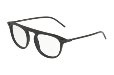 Image of Dolce&amp;Gabbana DG3318 Progressive Prescription Eyeglasses, 48mm, Matte Black, DG3318-501-48-PRO