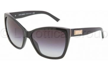 Image of Dolce&amp;Gabbana DG4111 Bifocal Prescription Sunglasses DG4111-501-8G-5915 - Frame Color Black, Lens Diameter 59 mm