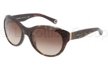 Image of Dolce&amp;Gabbana DG4128 Bifocal Prescription Sunglasses DG4128-502-13-5620 - Frame Color Havana, Lens Diameter 56 mm