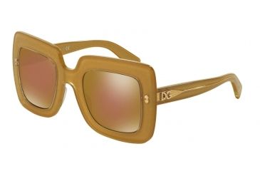 Image of Dolce&amp;Gabbana DG4263 Bifocal Prescription Sunglasses DG4263-2963F9-50 - Lens Diameter 50 mm, Frame Color Top Gold On Gold