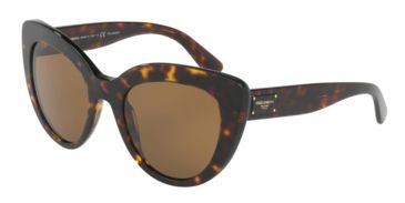 Image of Dolce&amp;Gabbana DG4287F Progressive Prescription Sunglasses DG4287F-502-83-53 - Lens Diameter 53 mm, Frame Color Havana