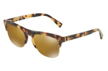Image of Dolce&amp;Gabbana DG4305 Bifocal Prescription Sunglasses DG4305-512-W4-53 - Lens Diameter 53 mm, Frame Color Light Havana/pale Gold
