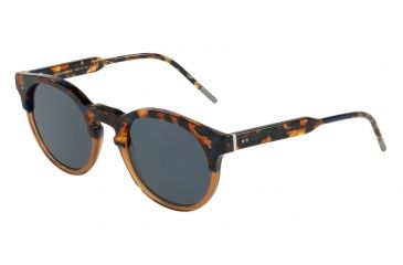 Image of Dolce&amp;Gabbana DG4329F Prescription Sunglasses DG4329F-3168R5-50 - Lens Diameter 50 mm, Frame Color Blue Havana/transp Brown