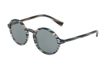 Image of Dolce&Gabbana DG4342 Bifocal Prescription Sunglasses DG4342-3188-1-49 - Lens Diameter 49 mm, Frame Color Striped Blue