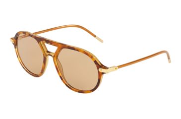 Image of Dolce&Gabbana DG4343 Bifocal Prescription Sunglasses DG4343-3186M4-54 - Lens Diameter 54 mm, Frame Color Top Camel Havana/Camel Transp