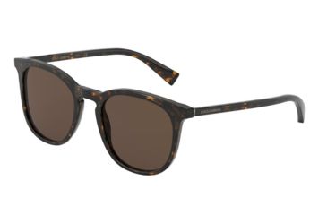 Image of Dolce&amp;Gabbana DG4372 Sunglasses 502/73-51 - , Brown Lenses