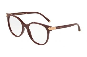 Image of Dolce&amp;Gabbana DG5032 Progressive Prescription Eyeglasses, 51mm, Bordeaux, DG5032-3091-51-PRO
