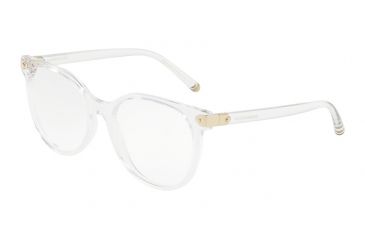 Image of Dolce&amp;Gabbana DG5032 Progressive Prescription Eyeglasses, 53mm, Crystal, DG5032-3133-53-PRO