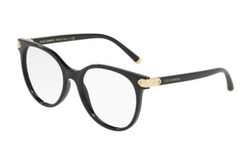 Image of Dolce&amp;Gabbana DG5032 Progressive Prescription Eyeglasses, 51mm, Black, DG5032-501-51-PRO
