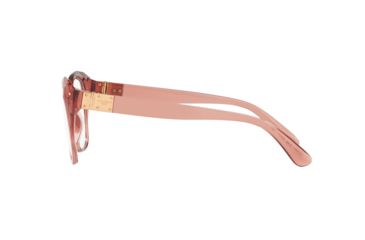 Image of Dolce&amp;Gabbana DG5041 Progressive Prescription Eyeglasses, 51mm, Transparent Pink, DG5041-3148-51-PRO