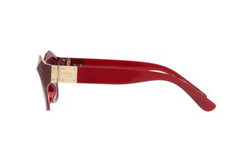 Image of Dolce&amp;Gabbana DG6123 Progressive Prescription Sunglasses, 54mm, Transparent Bordeaux, DG6123-15518G-54-PRO