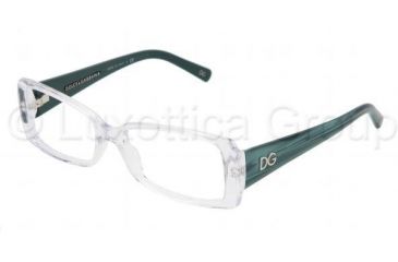 Image of Dolce&amp;Gabbana Eyeglasses DG3080 with Lined Bifocal Rx Prescription Lenses 1583-5316 - Crystal 