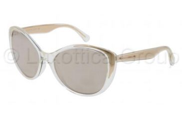 Image of Dolce&amp;Gabbana GOLD PROJECT DG6075K Single Vision Prescription Sunglasses DG6075K-2625F9-5817 - Lens Diameter 58 mm, Frame Color Gold Crystal
