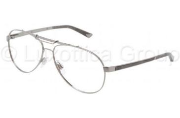 Image of Dolce&amp;Gabbana Iconic evolution DG1223 Bifocal Prescription Eyeglasses 04-5614 - Gunmetal Frame