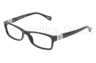 Image of Dolce&amp;Gabbana ICONIC LOGO DG3147P Eyeglass Frames 501-5116 - Black Frame