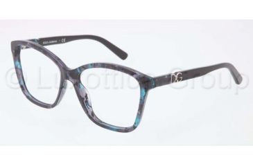 Image of Dolce&amp;Gabbana ICONIC LOGO DG3160P Progressive Prescription Eyeglasses 2689-5716 - Dark Steel Frame