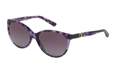 Image of Dolce&amp;Gabbana ICONIC LOGO DG4171PM Bifocal Prescription Sunglasses DG4171PM-29128H-56 - Lens Diameter 56 mm, Frame Color Violet Marble