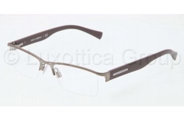 Image of Dolce&amp;Gabbana LIFESTYLE DG1239 Bifocal Prescription Eyeglasses 1175-5117 - Gunmetal Frame
