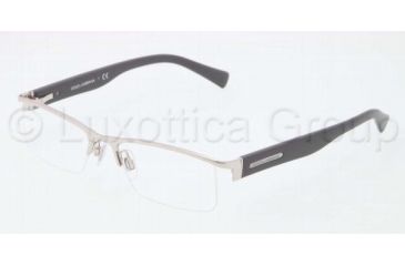 Image of Dolce&amp;Gabbana LIFESTYLE DG1239 Bifocal Prescription Eyeglasses 1176-5117 - Silver Frame