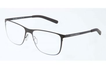 Image of Dolce&amp;Gabbana LIFESTYLE DG1254 Bifocal Prescription Eyeglasses 1106-53 - Matte Black Frame