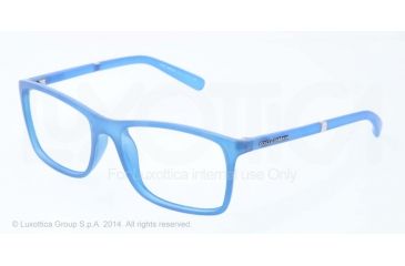 Image of Dolce&amp;Gabbana LIFESTYLE DG5004 Progressive Prescription Eyeglasses 2788-53 - Azure Transparent Frame
