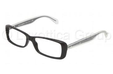 Image of Dolce&amp;Gabbana Mambo collection DG3142 Progressive Prescription Eyeglasses 501-5115 - Black Frame