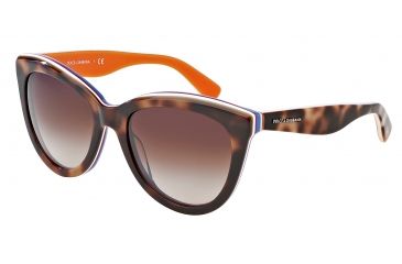 Image of Dolce&amp;Gabbana MULTICOLOR DG4207 Progressive Prescription Sunglasses DG4207-276513-55 - Lens Diameter 55 mm, Frame Color Havana/multilayer/orange
