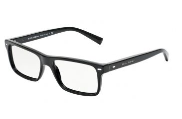 Image of Dolce&amp;Gabbana NEW BOND STREET DG3196 Progressive Prescription Eyeglasses 501-55 - Black Frame