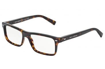 Image of Dolce&amp;Gabbana NEW BOND STREET DG3196 Progressive Prescription Eyeglasses 502-53 - Havana Frame
