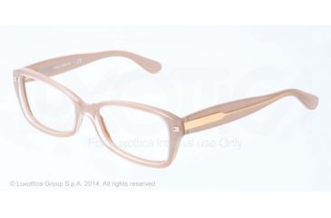 Image of Dolce&amp;Gabbana PEARL DG3176 Bifocal Prescription Eyeglasses 2773-52 - Top Crystal On Pearl Sand Frame