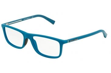 Image of Dolce&amp;Gabbana RUBBER EVOLUTION DG5013 Bifocal Prescription Eyeglasses 2894-55 - Turquoise Rubber Frame
