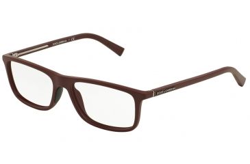 Image of Dolce&amp;Gabbana RUBBER EVOLUTION DG5013 Bifocal Prescription Eyeglasses 2895-55 - Bordeaux Rubber Frame