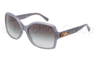 Image of Dolce&amp;Gabbana SICILIAN BAROQUE DG4168 Bifocal Prescription Sunglasses DG4168-26768G-5818 - Lens Diameter 58 mm, Frame Color Opal Gray