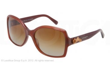 Image of Dolce&amp;Gabbana SICILIAN BAROQUE DG4168 Bifocal Prescription Sunglasses DG4168-2682T5-58 - Lens Diameter 58 mm, Lens Diameter 58 mm, Frame Color Opal Caramel