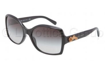Image of Dolce&amp;Gabbana SICILIAN BAROQUE DG4168 Bifocal Prescription Sunglasses DG4168-501-8G-5818 - Lens Diameter 58 mm, Frame Color Black