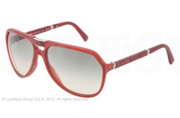 Image of Dolce&Gabbana SMALL SICILIAN HINGE DG4196 Bifocal Prescription Sunglasses DG4196-550-32-61 - Lens Diameter 61 mm, Lens Diameter 61 mm, Frame Color Matte Red