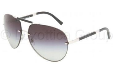 Image of Dolce&amp;Gabbana Sunglasses DG2083 05/8G-6413 - Silver Gray Gradient