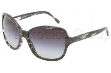 Image of Dolce&amp;Gabbana Sunglasses DG4107 181187-6117 - Gray/Black