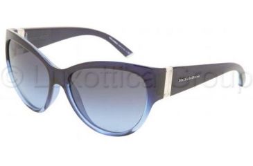 Image of Dolce&amp;Gabbana Sunglasses DG6059 18098F-5816 - Blue Gradient Blue Gray Gradient