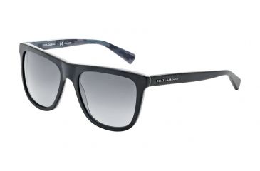Image of Dolce&amp;Gabbana URBAN DG4229 Single Vision Prescription Sunglasses DG4229-2803T3-55 - Lens Diameter 55 mm, Frame Color Top Black/matte Mimetic