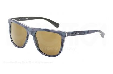 Image of Dolce&amp;Gabbana URBAN DG4229 Single Vision Prescription Sunglasses DG4229-280473-55 - Lens Diameter 55 mm, Frame Color Top Mimetic/mt Military Green
